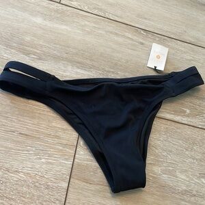 New black bikini bottoms - cheeky - plus size
